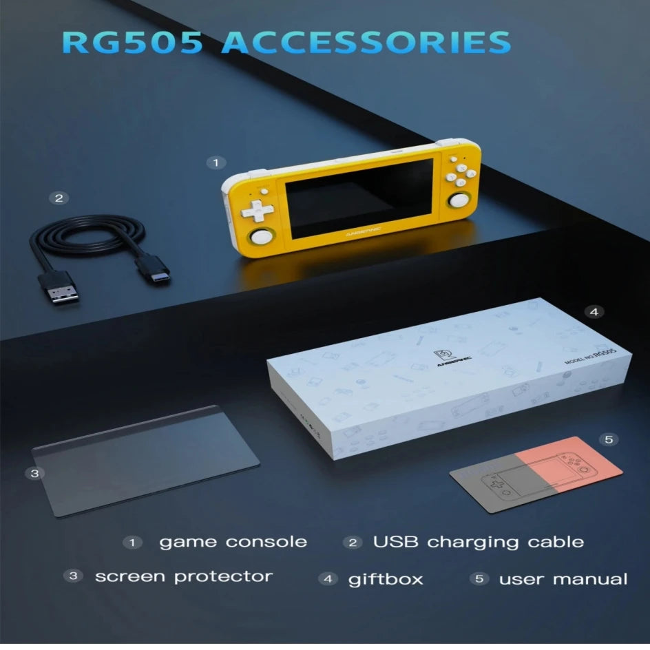 portable retro handheld video game console