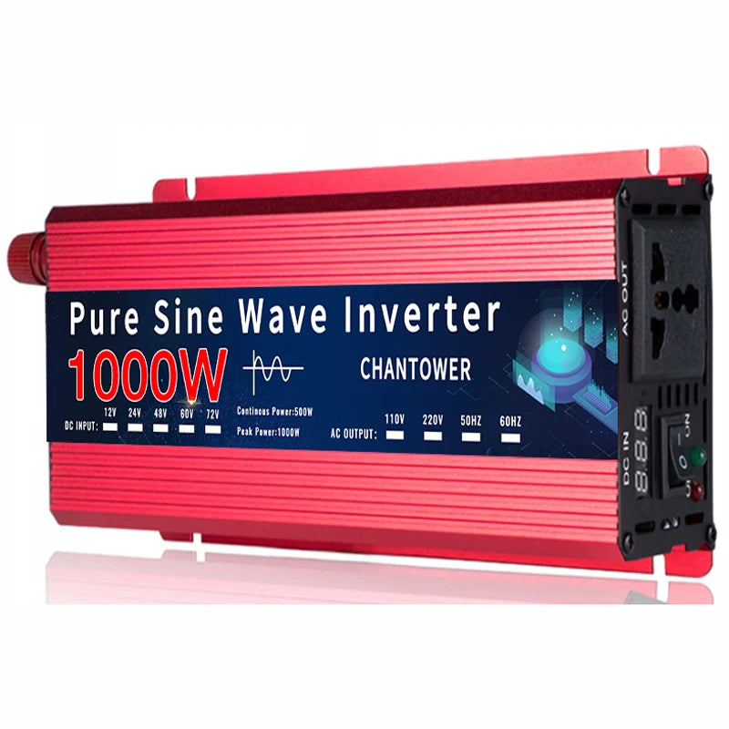 12v/24v To 110v/220v Pure Sine Wave Inverter