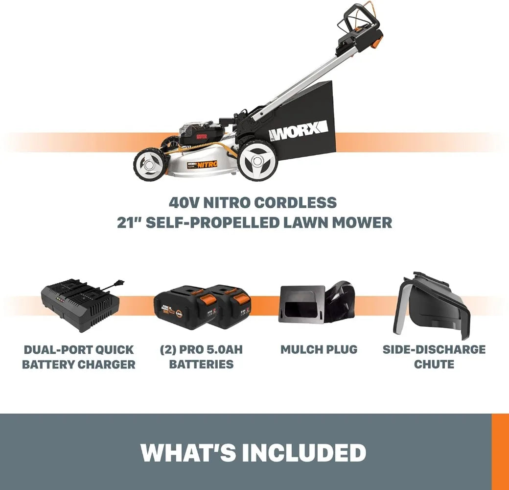 Powerful Cordless Lawn Mower