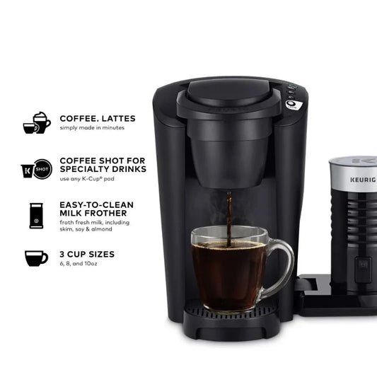 K-Cup Coffee with Milk Frothier
