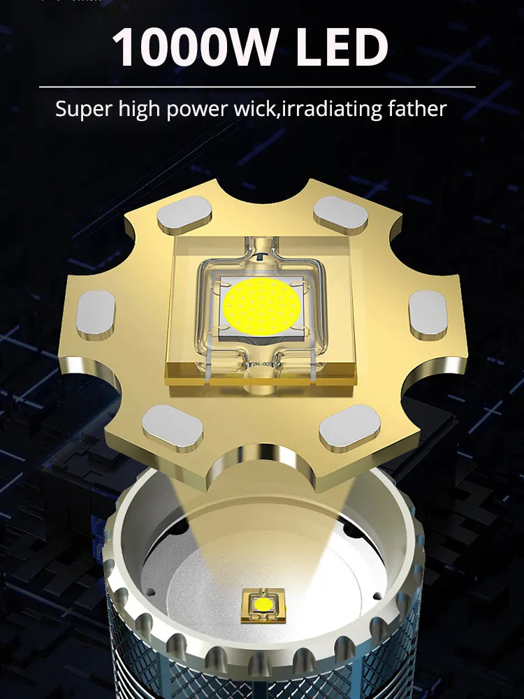 1000W High Power Led Flashlights
