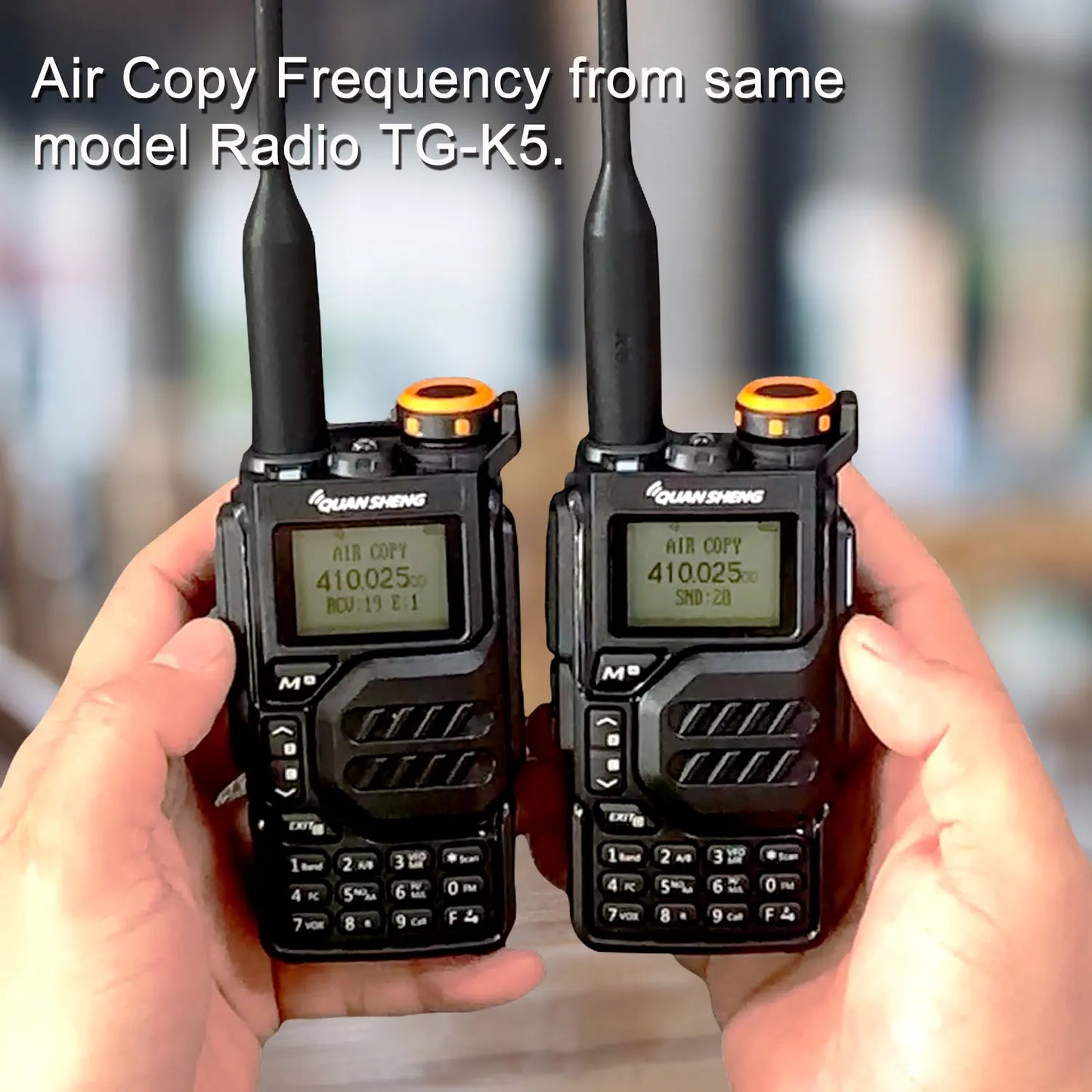 50-600MHz RX Walkie Talkie
