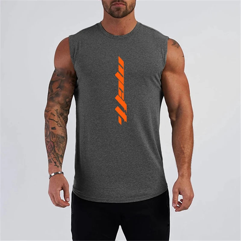 Men Summer Workout Sleeveless Shirt