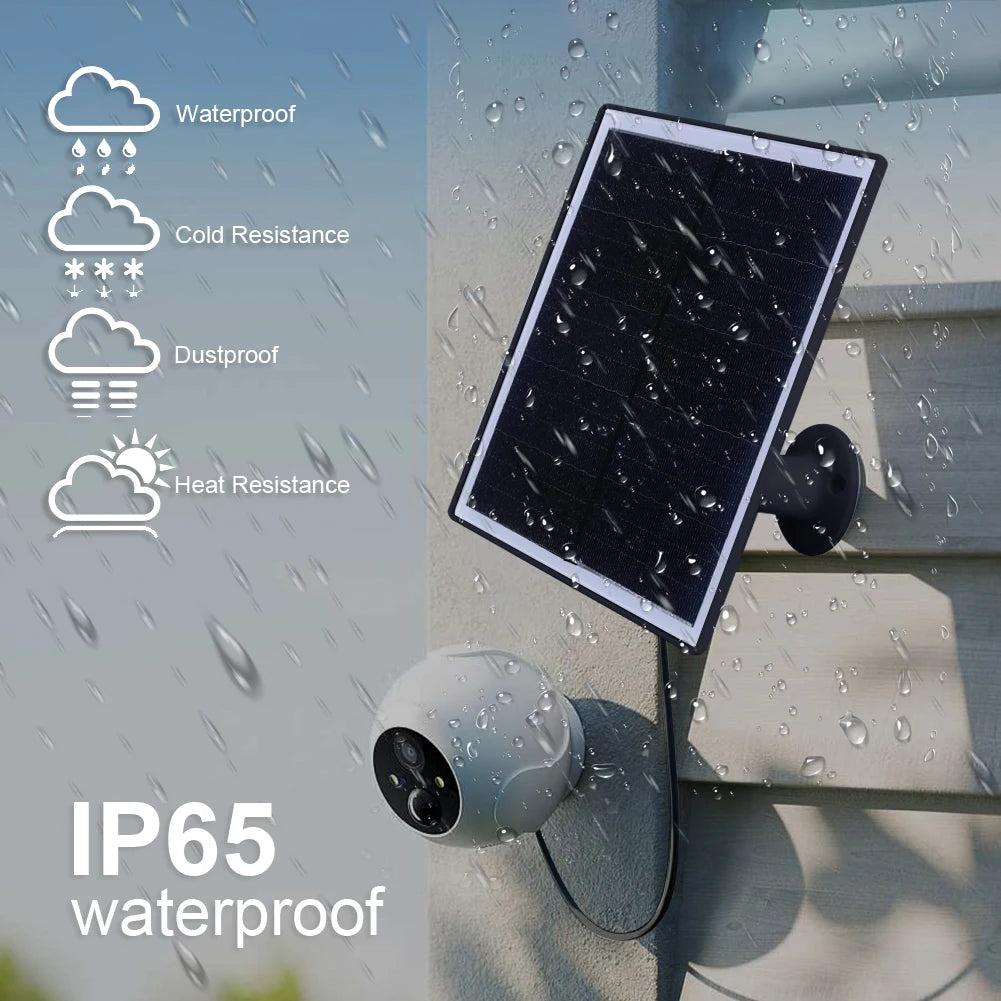 20W 5V Solar Panel for Security Camera