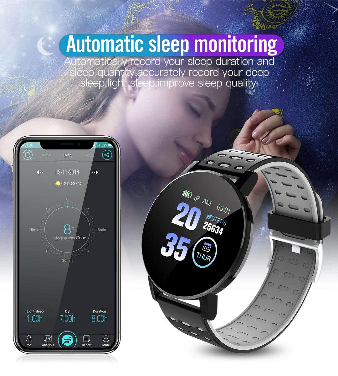 119S Bluetooth Smartwatch