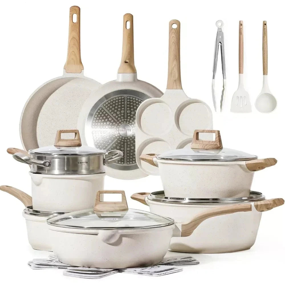 3-7 Nonstick Pots and Pans Set