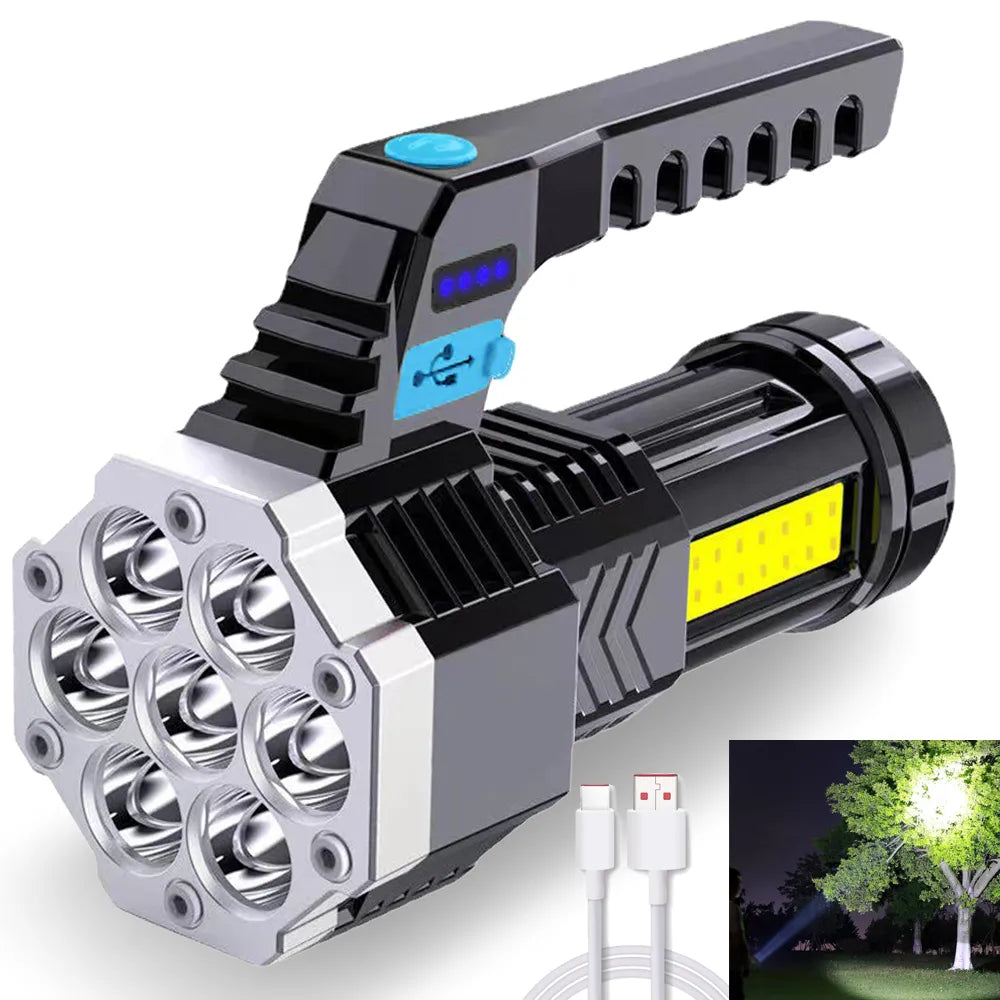High Power Powerful LED Flashlight