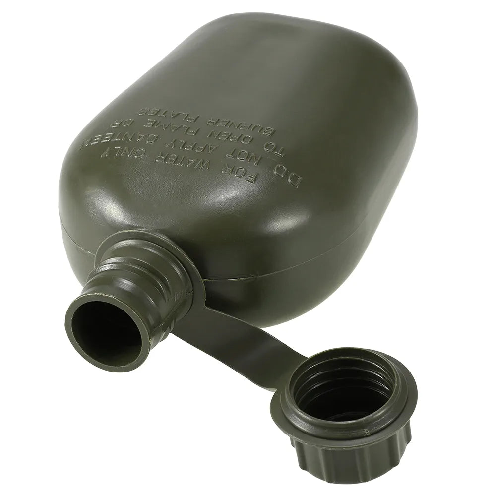 1L Outdoor Camping Military Canteen Bottle