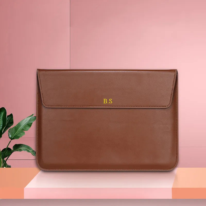 PU Leather Laptop Sleeve Bag