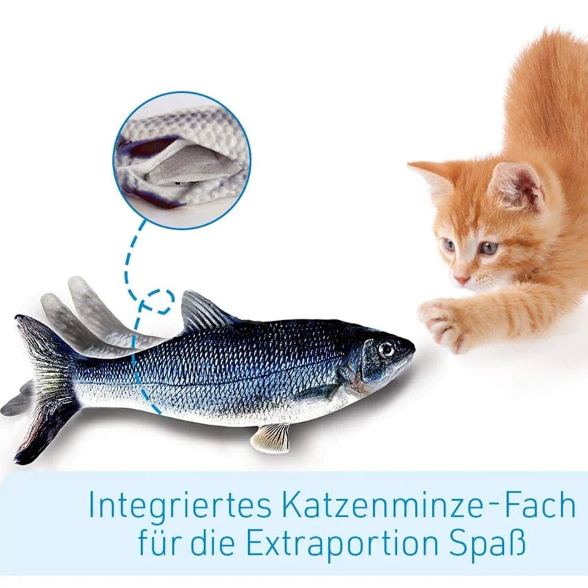 Electric Floppy Fish Cat Toy