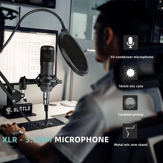BM-800 Recording Studio Microphone  Kits