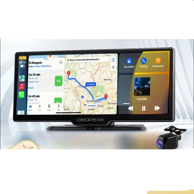 K2 10.26" Dash Cam DVR BT FM Monitor