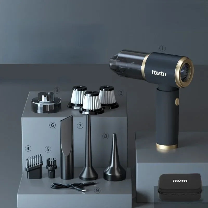 Powerful Wireless Car Vacuum Cleaner