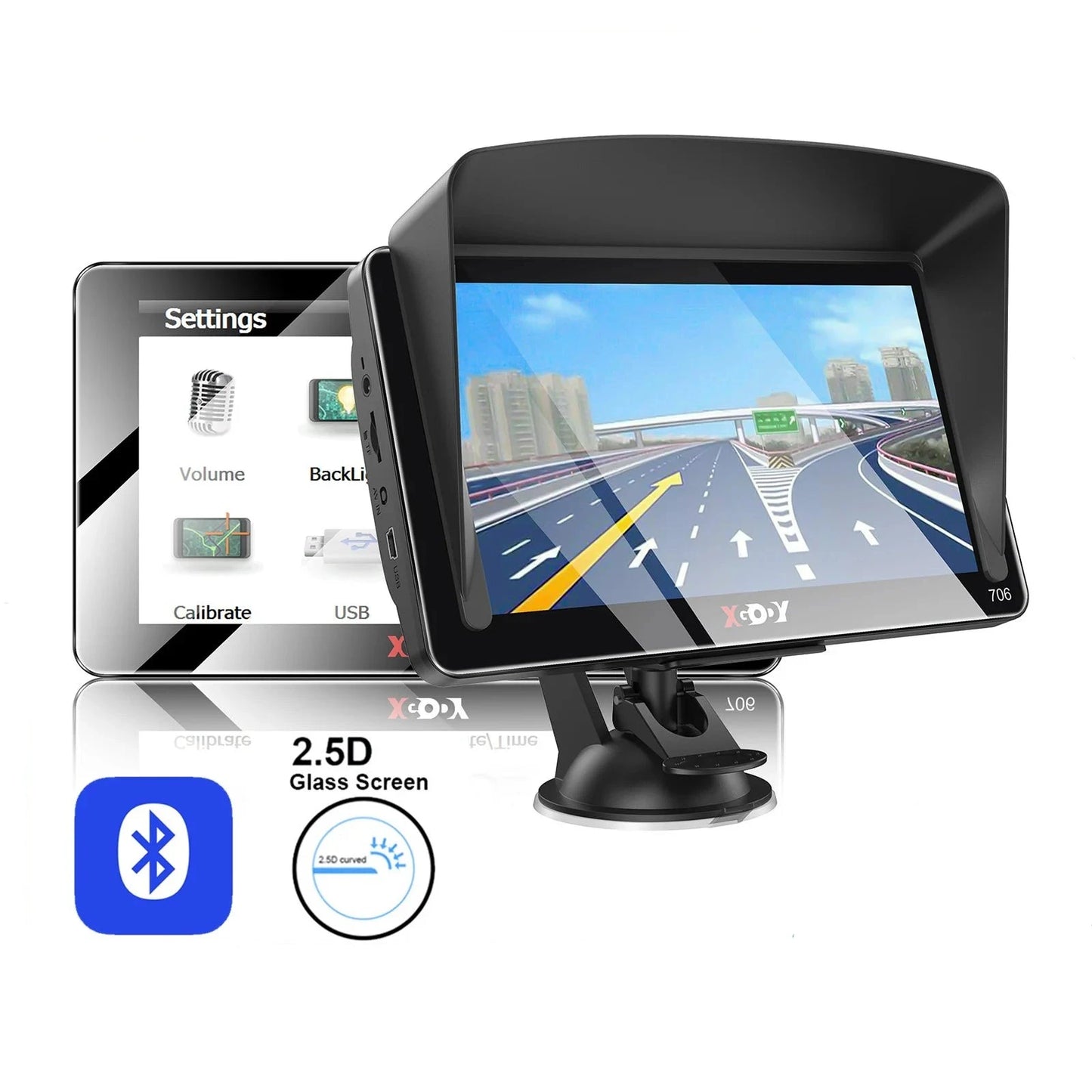 7 Inch Car Truck GPS Navigator