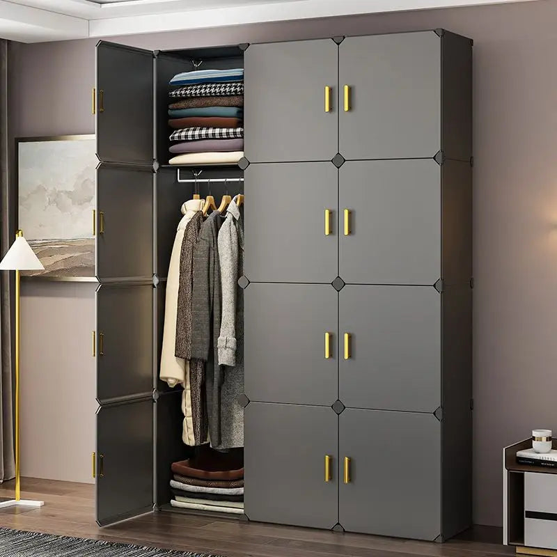 Simple Plastic Wardrobe Dresser