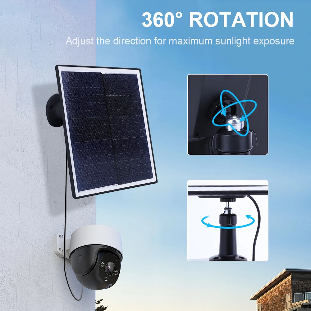 20W 5V Solar Panel for Security Camera