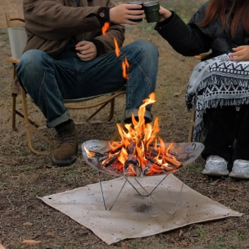 Camping Portable Burning Fire Rack