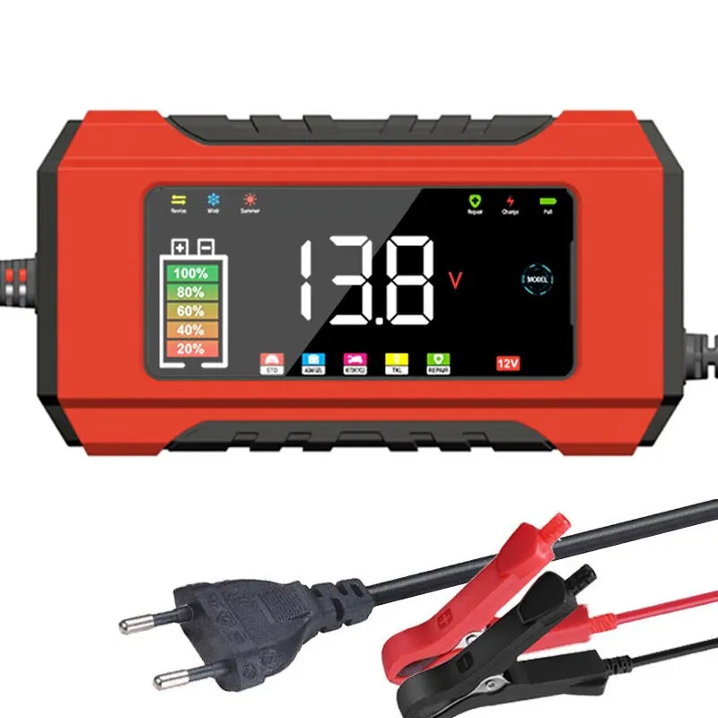 12V 6A Fully Automatic Car Battery Charger