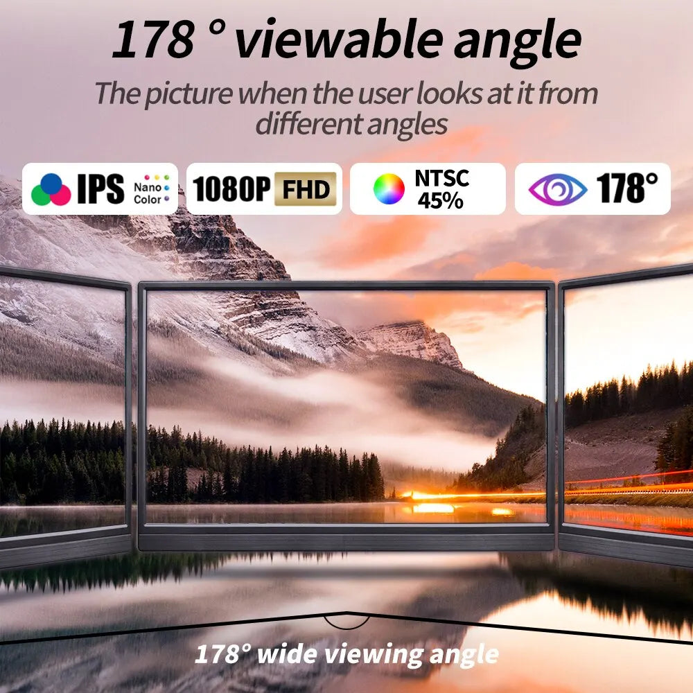 15.6 Inch Portable FHD Monitor