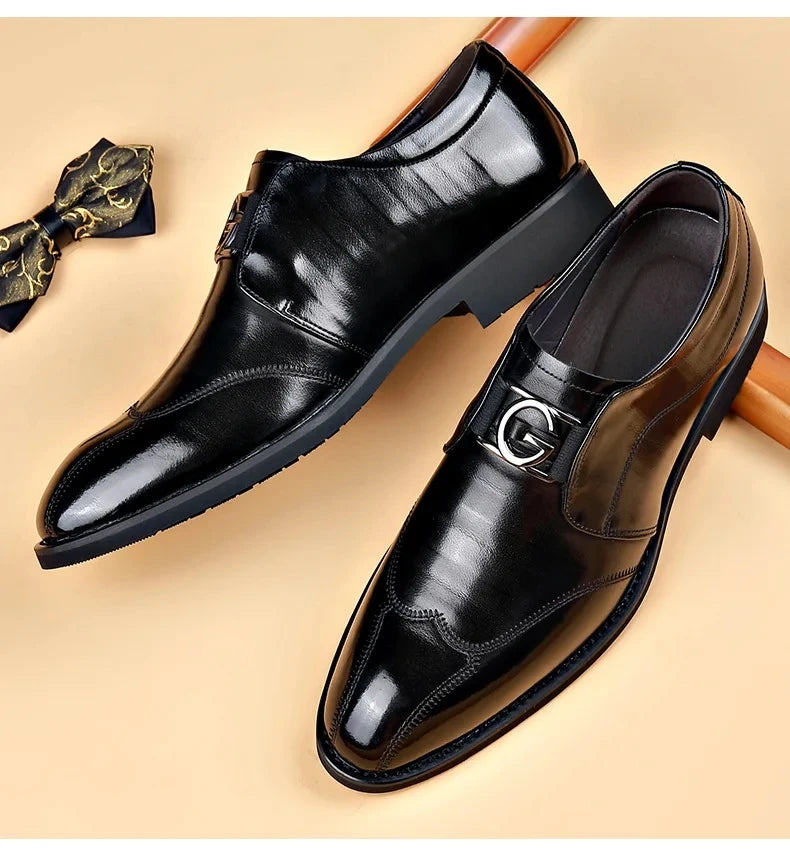 Men's Business Leather Loafers Shoes