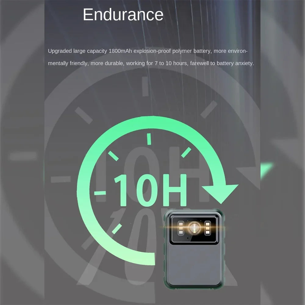 2K Law Enforcement Recorder Body Camera