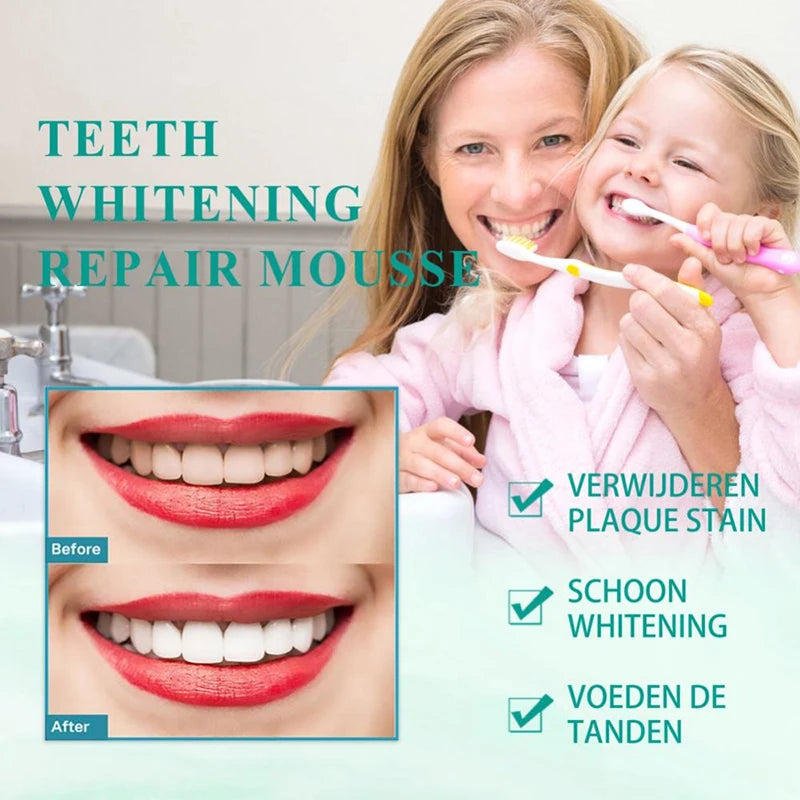 Teeth Whitening Mousse Toothpaste
