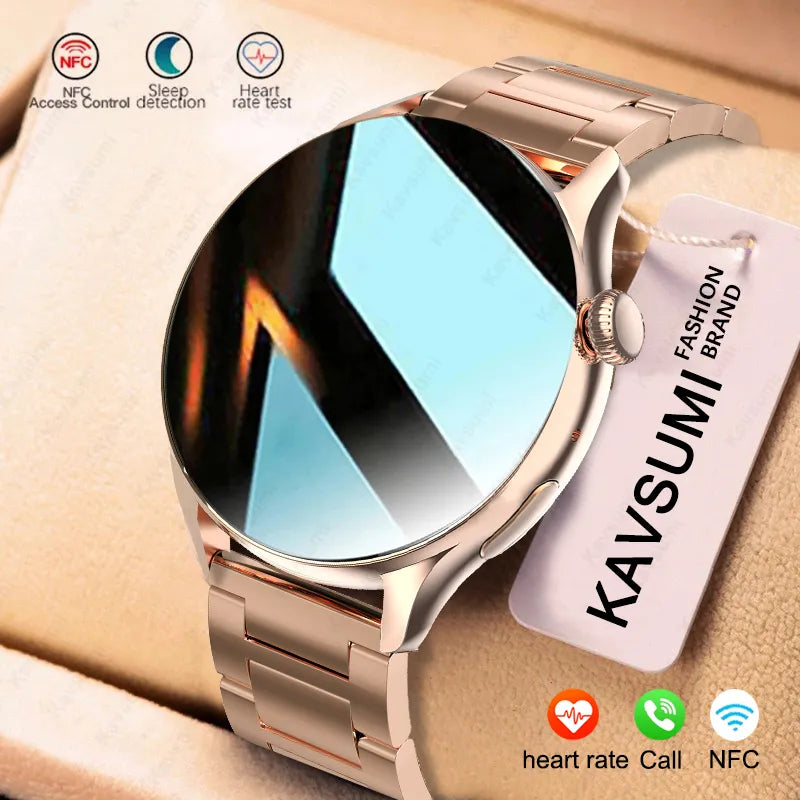NFC Magnetic Charging Smart Watch