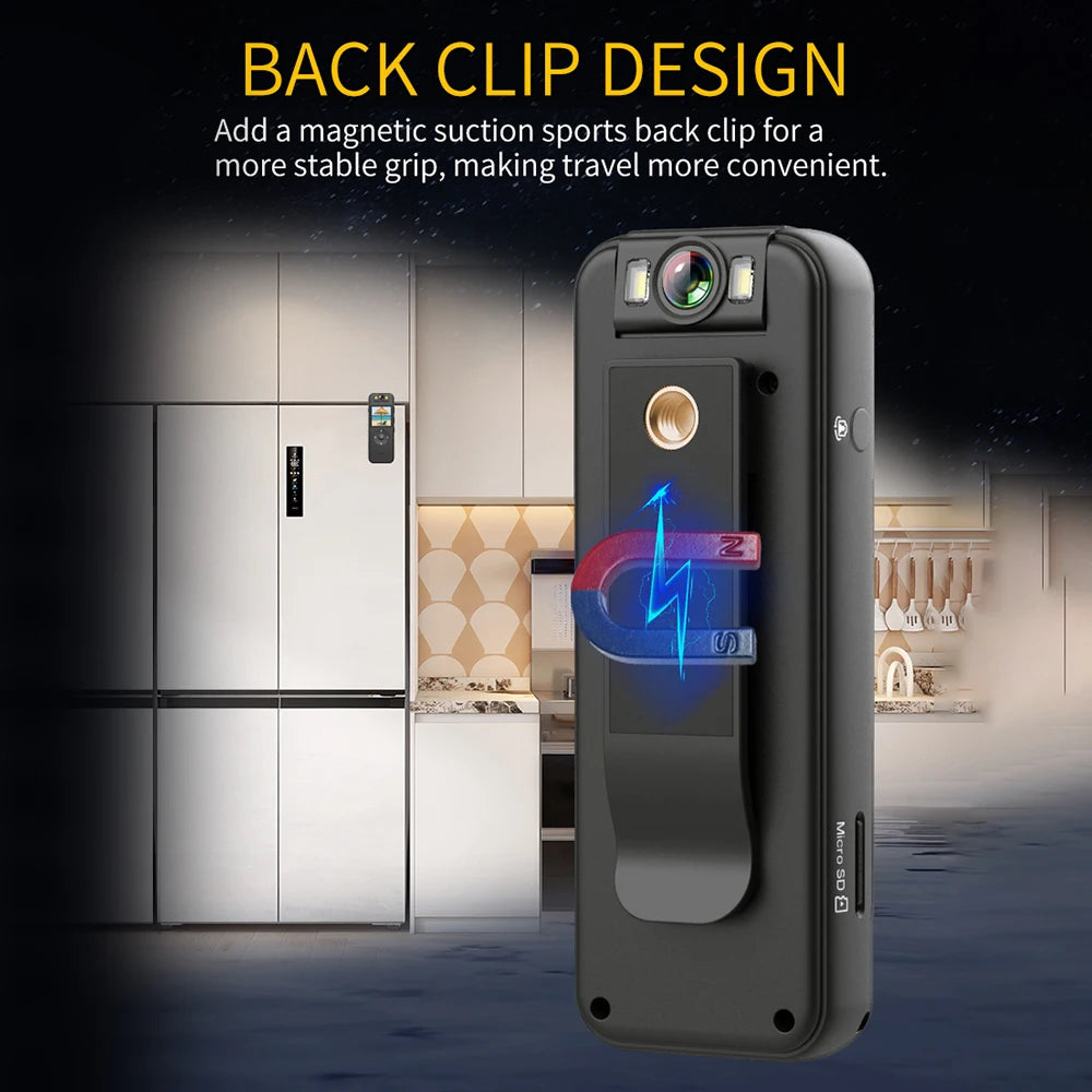 1080P 4K HD Mini DV Sports Night Vision Body Camera