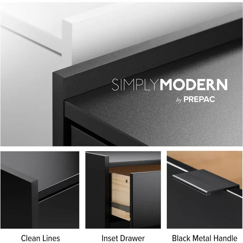Prepac Double Drawer Dresser