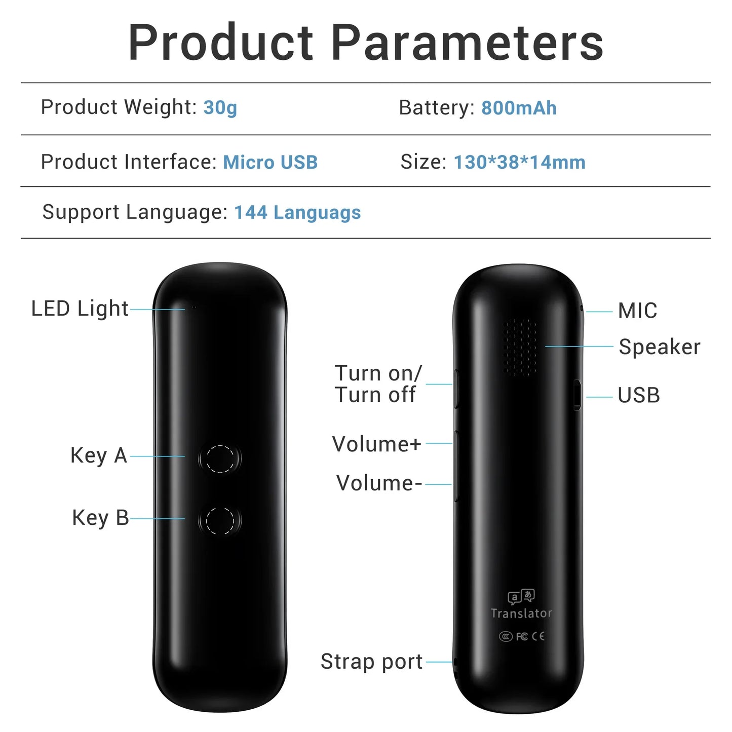 G5 PRO Voice Translator