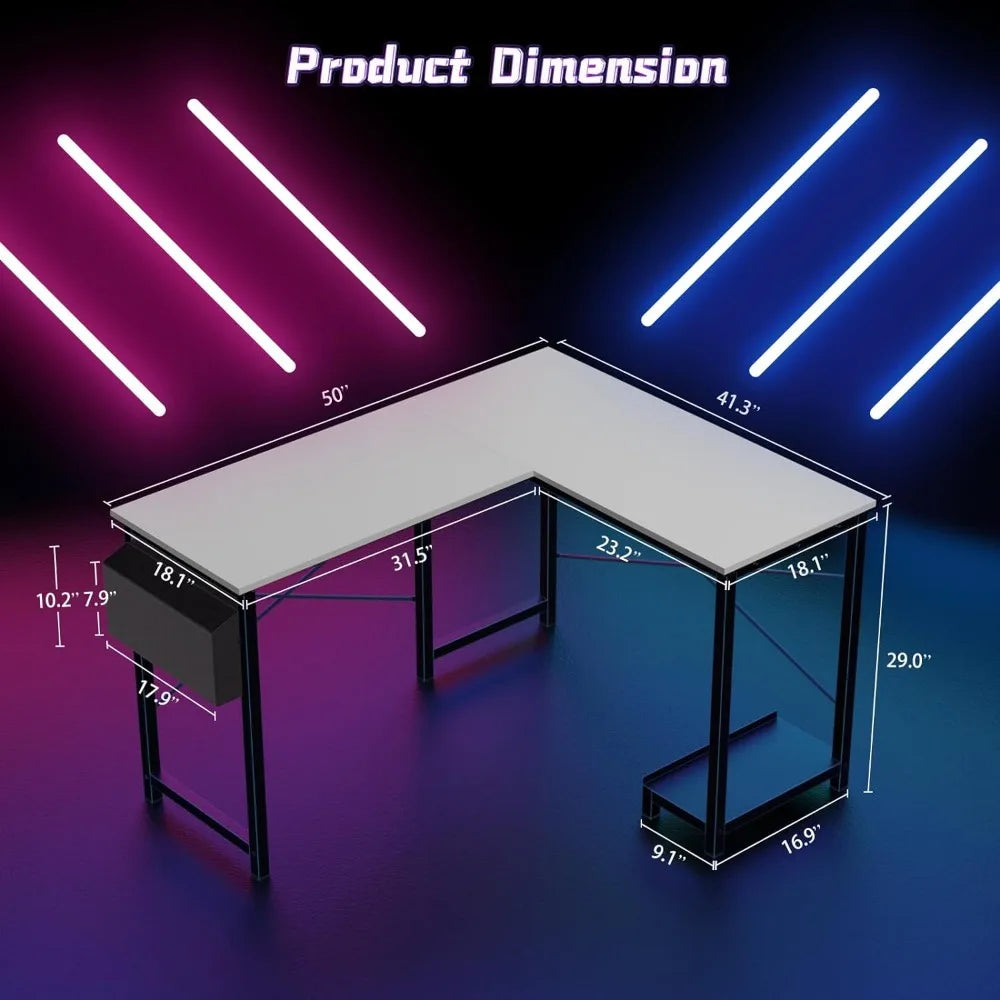 L-shaped Computer Desk