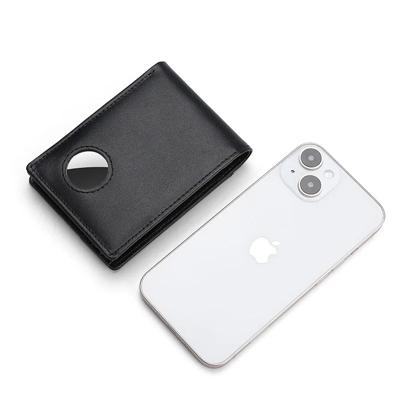 Geestock Airtag Wallet Men