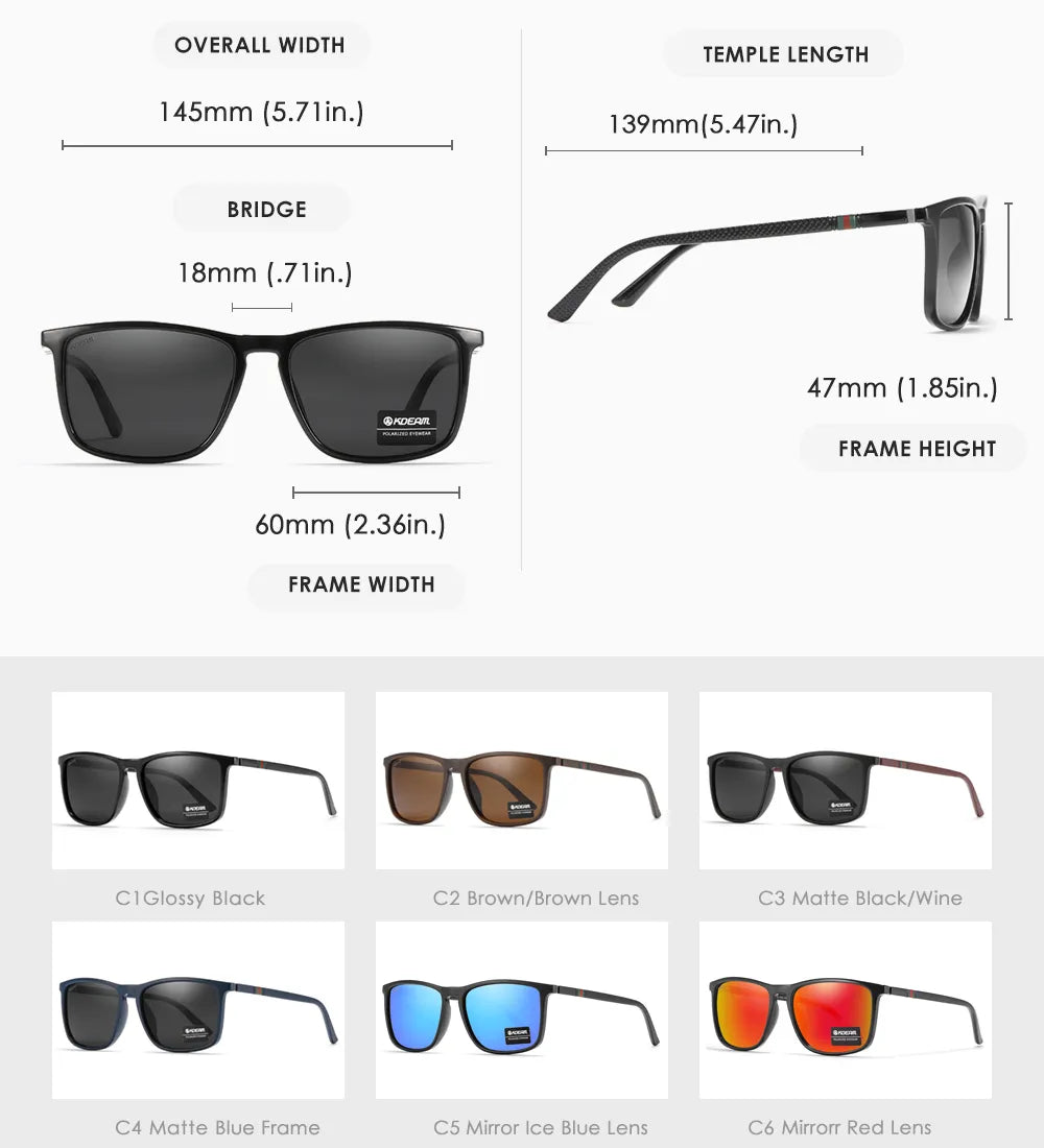 New Luxury Polarized Sunglasses