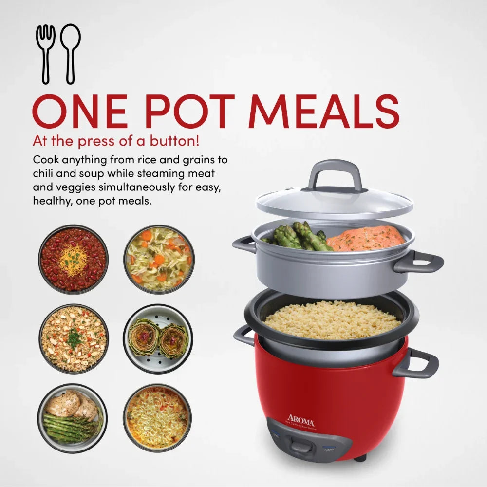 3.0 Qt. Rice Cooker & Food Steamer Rice Cooker