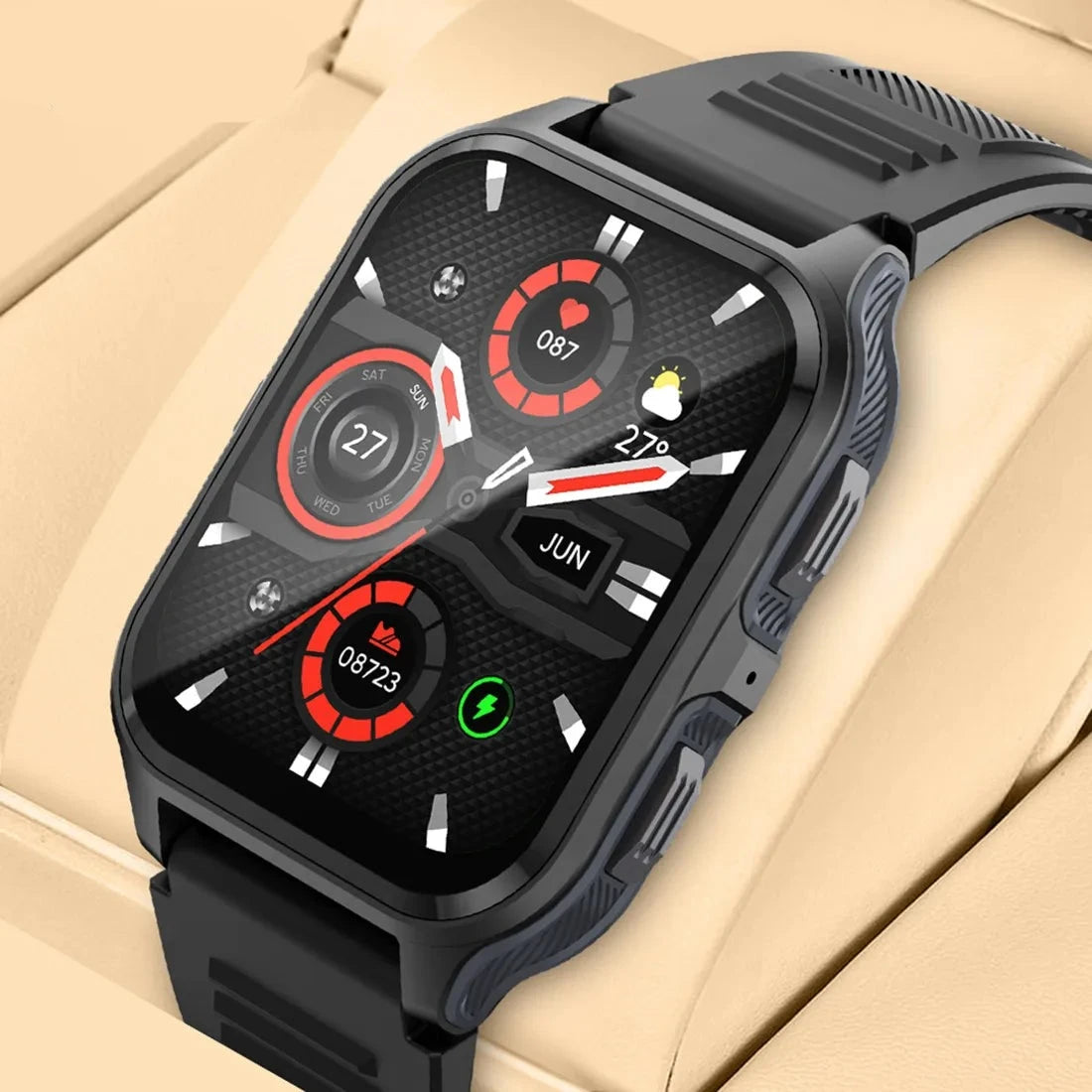 P73 1.9" Outdoor Military Smartwatch