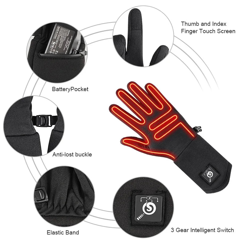 Heated Glove Liners for Men & Women