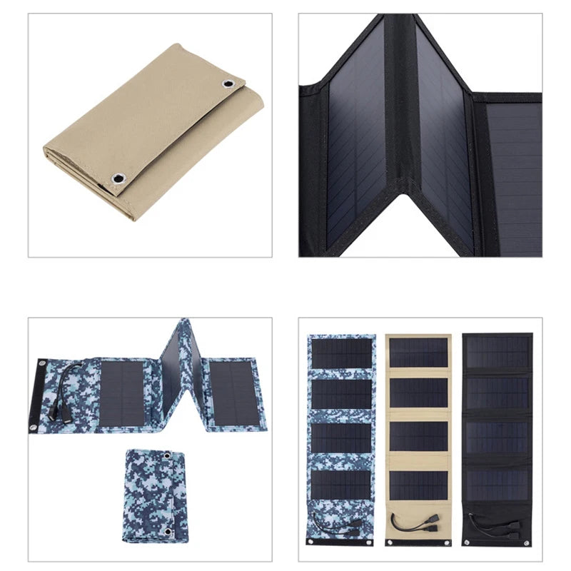 5V Folding Solar Panels