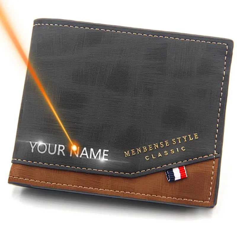 Photo Holder Small Male Wallet