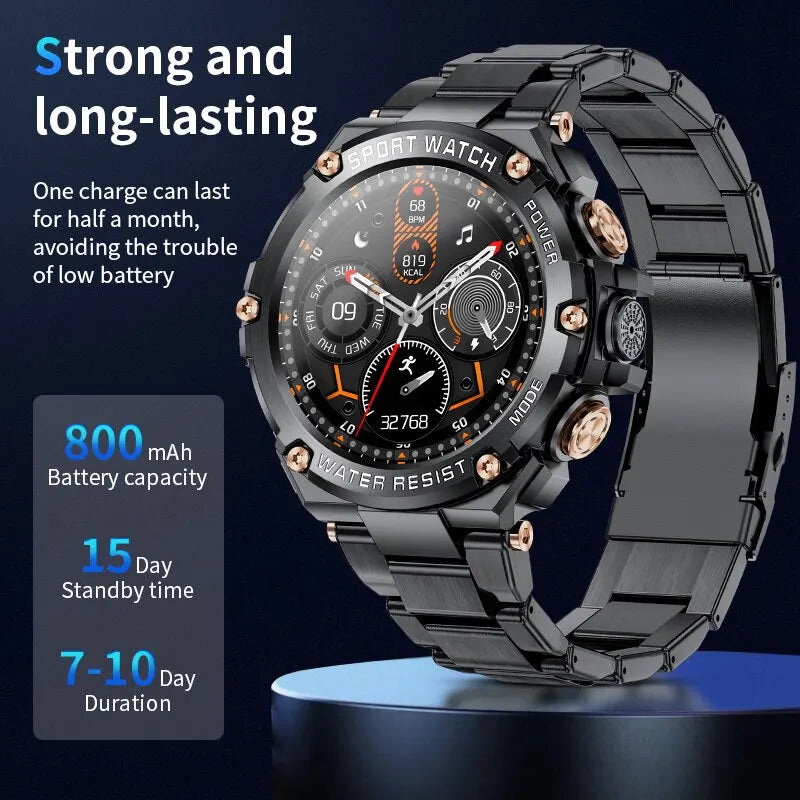 800mAh Men Smart Watch
