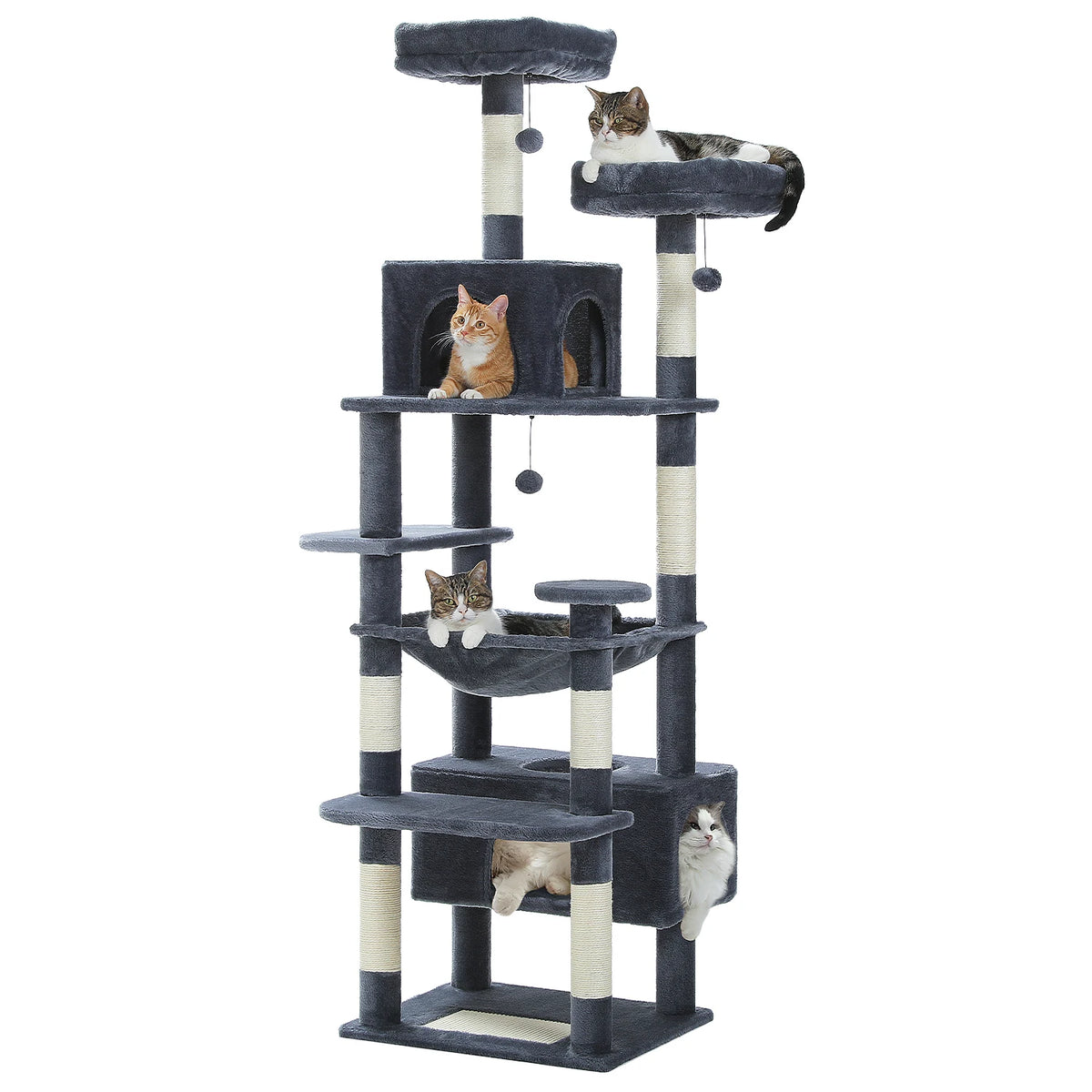 Large Cat Tree and Tower Toys