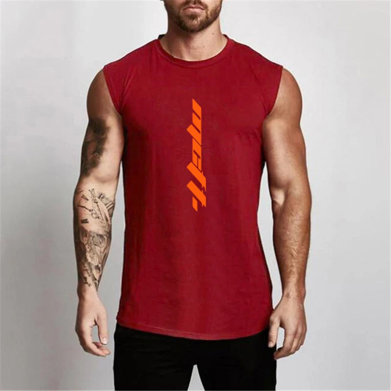 Men Summer Workout Sleeveless Shirt