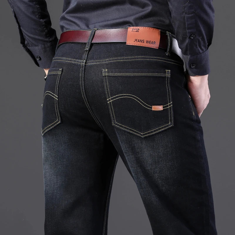 men's jeans Straight leg baggy pants