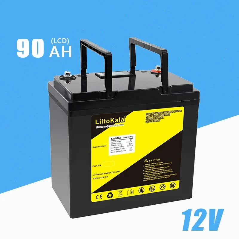 12V 90Ah LiFePO4 Battery