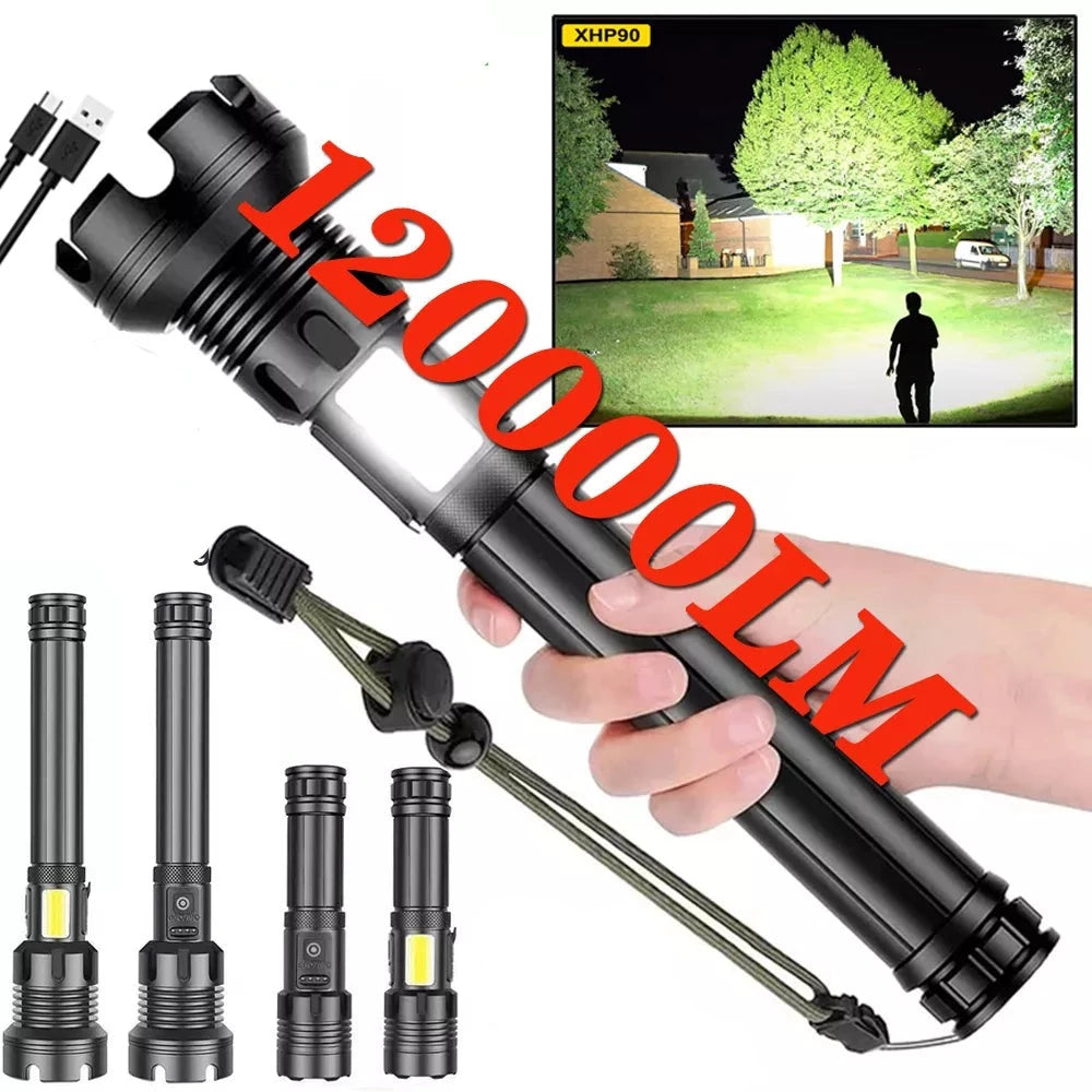 Rechargeable Super Bright Tactical Flashlight