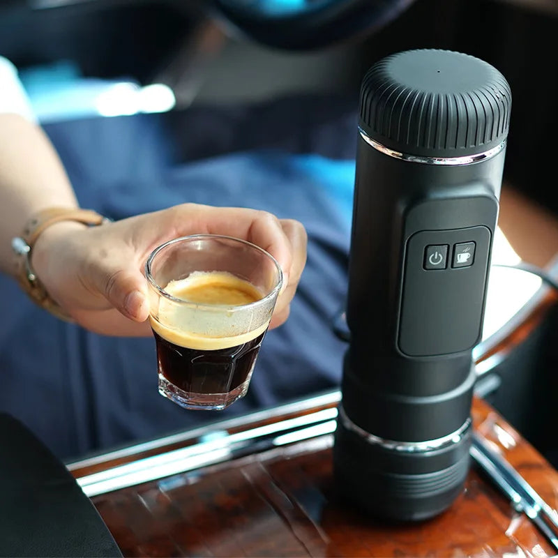 Portable Mini Espresso Coffee Maker Machine