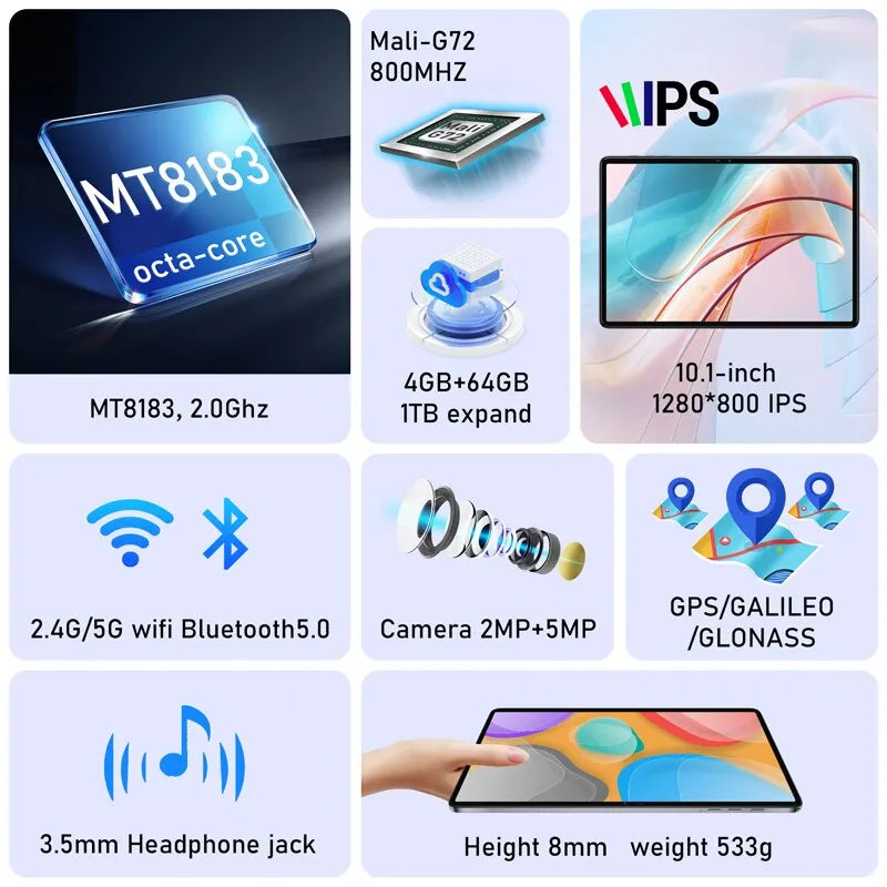 6600mAh Dual Tablet Pad