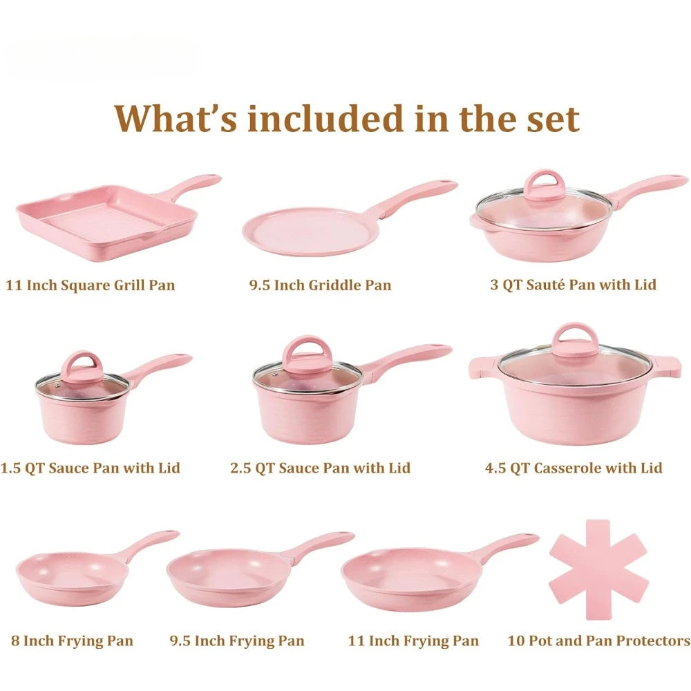 23pcs Pots and Pans Set