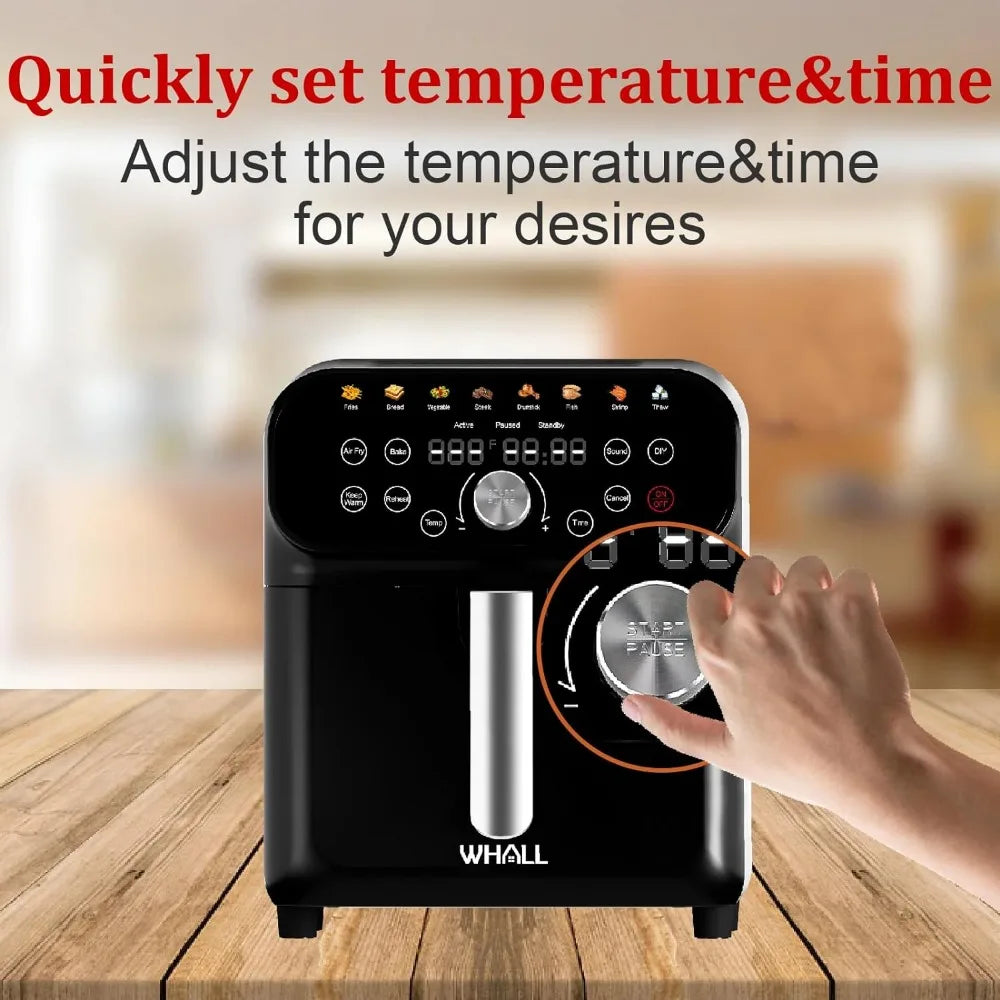 LED Digital Touchscreen 6QT Air Fryer