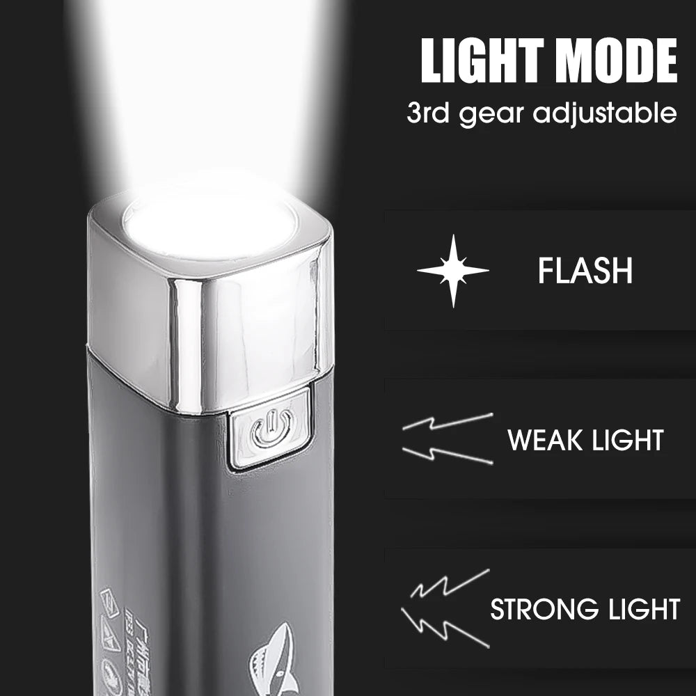 Super Bright LED Flashlight Power Bank