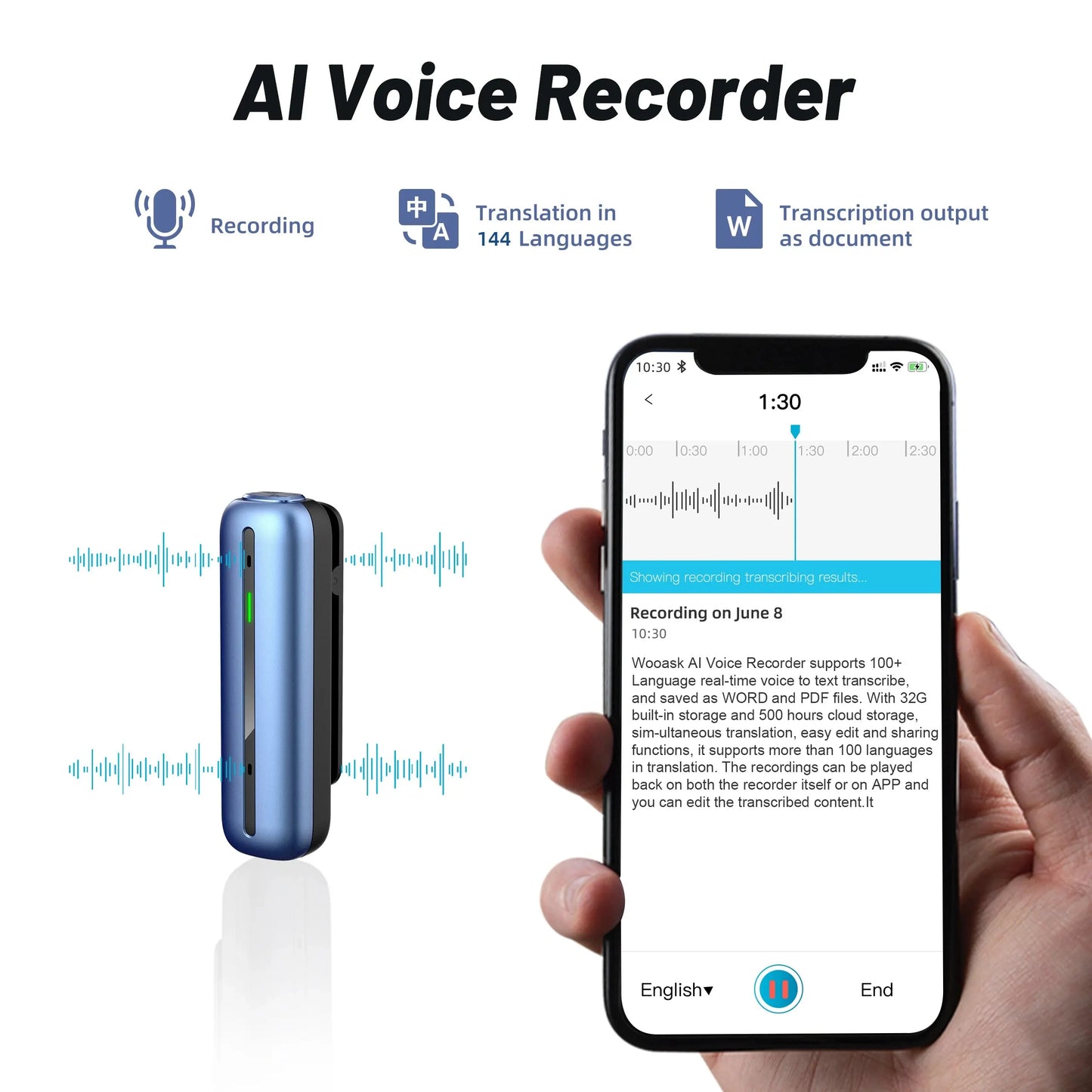Instant Voice Translation Pen